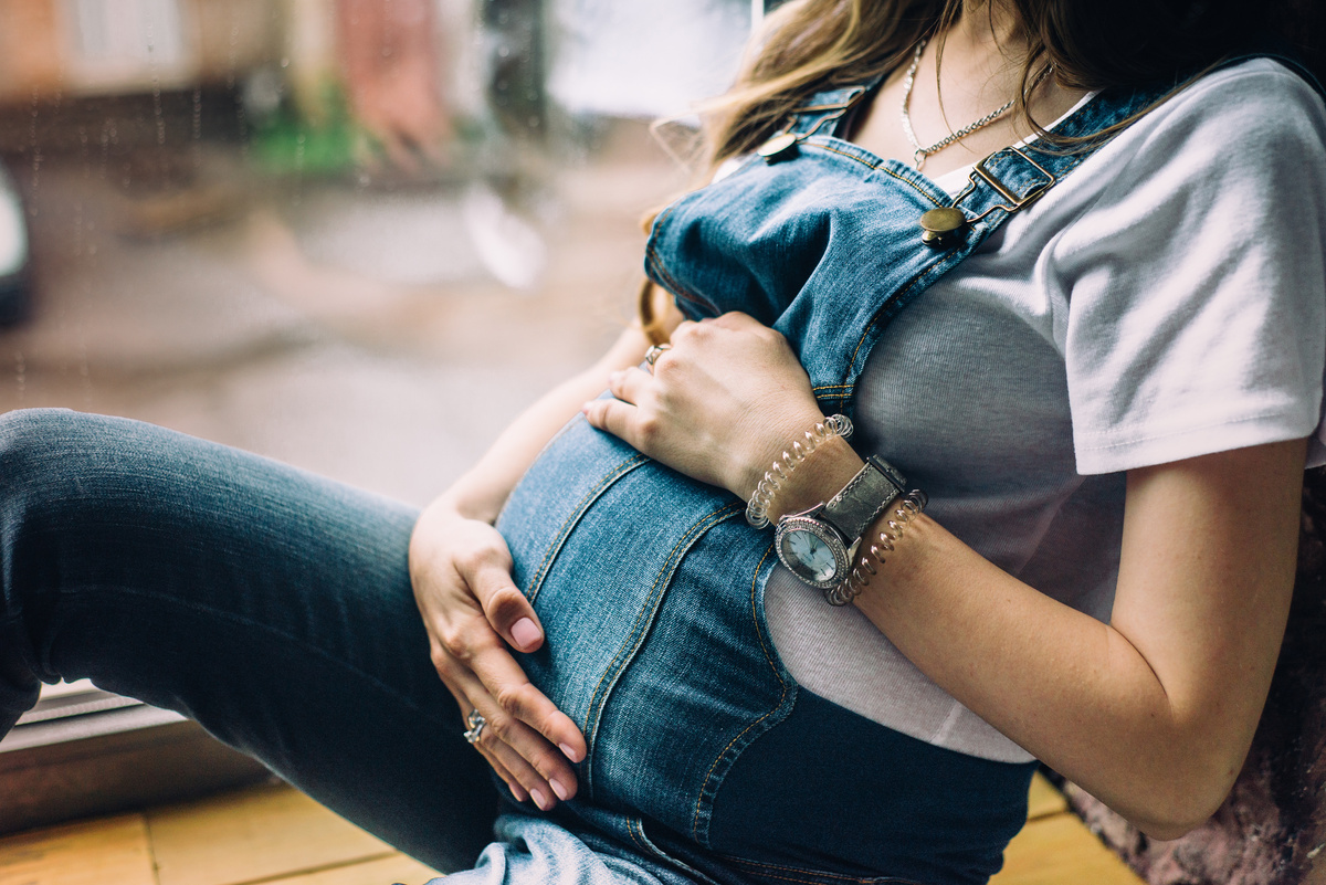 Femme enceinte au chômage